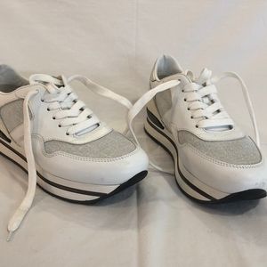 Platform White Sneakers